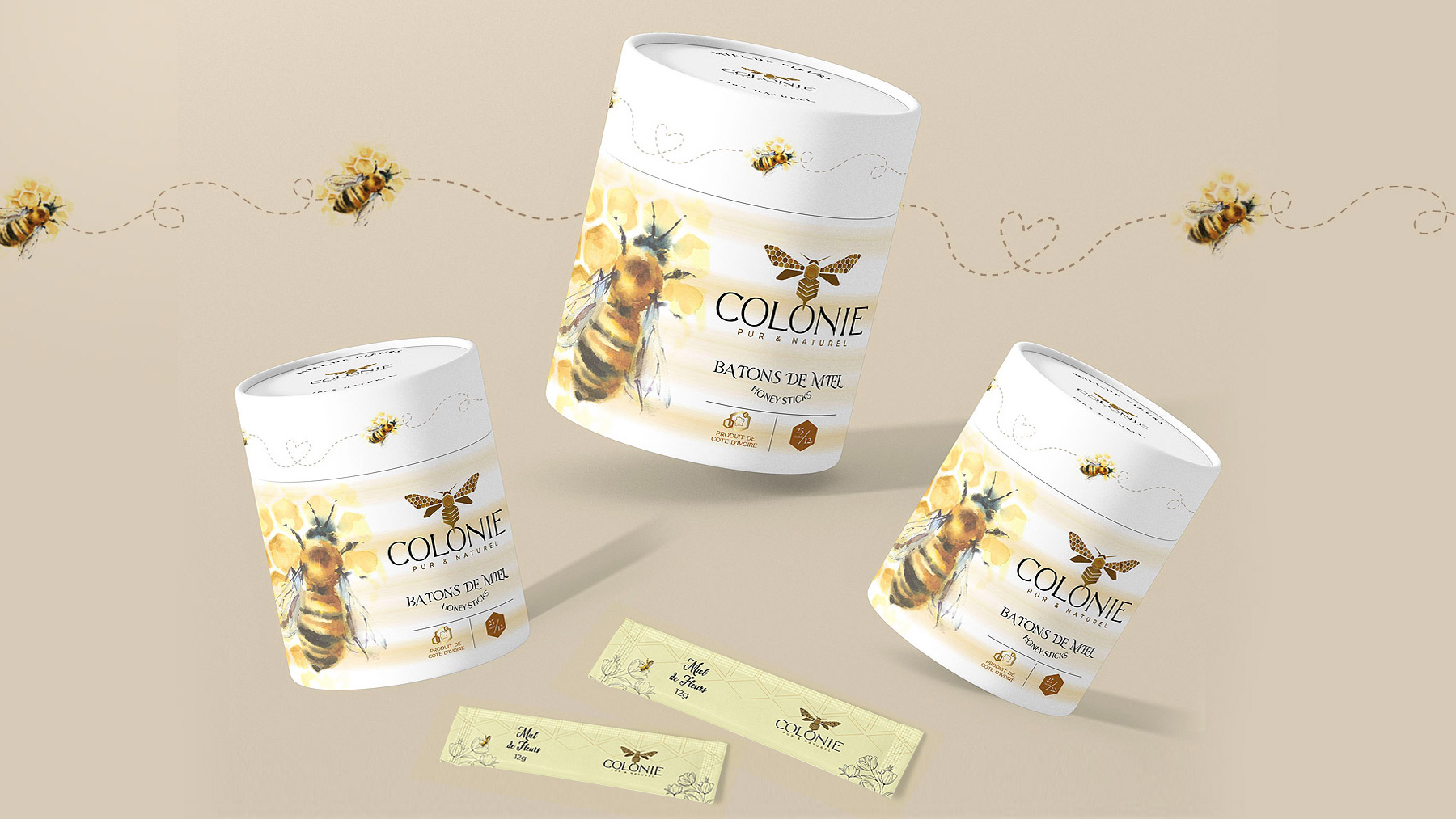 honey sachet design africa case study by design agency