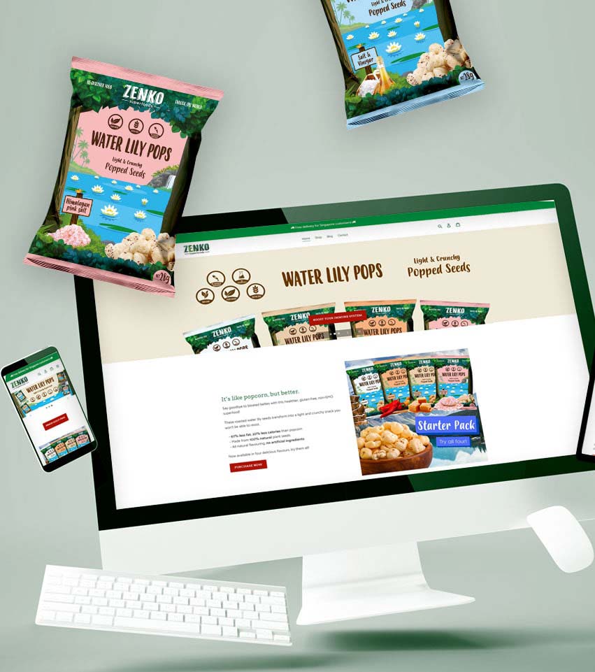 Zenko Website Design