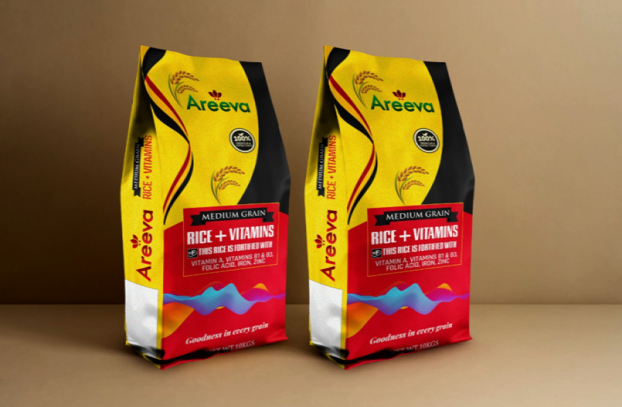 Rice packaging Design