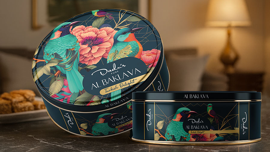 Sweet Box packaging design